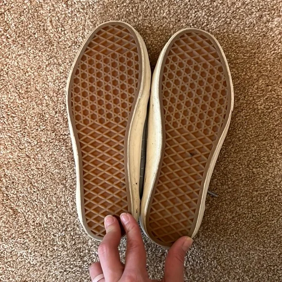 Floral Vans Old Skool Skate Shoes - Picture 5 of 7